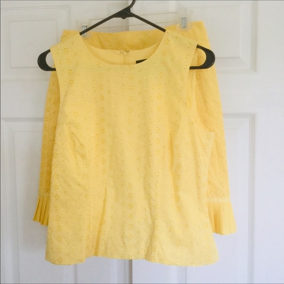 Vintage Dresses & Skirts - B. Moss lemony skirt suit 10